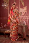 Patola Vintage By Kreshva Traditional Wear Patola Silk Saree Exporters In India